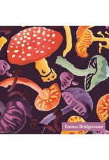 Wild Mushrooms, Violet - Cocktail Paper Napkin