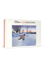 Boxed Cards - Cat Skating - 12 Cards