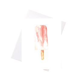 Niki Kingsmill Popsicle Watercolour Card