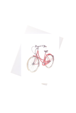 Niki Kingsmill Bike Watercolour Card