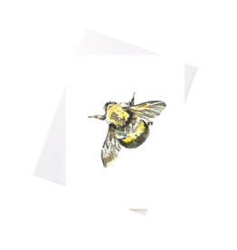 Niki Kingsmill Bee Watercolour Card