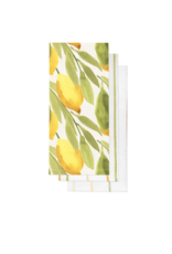 Lemon Print Tea Towel - Set of 3