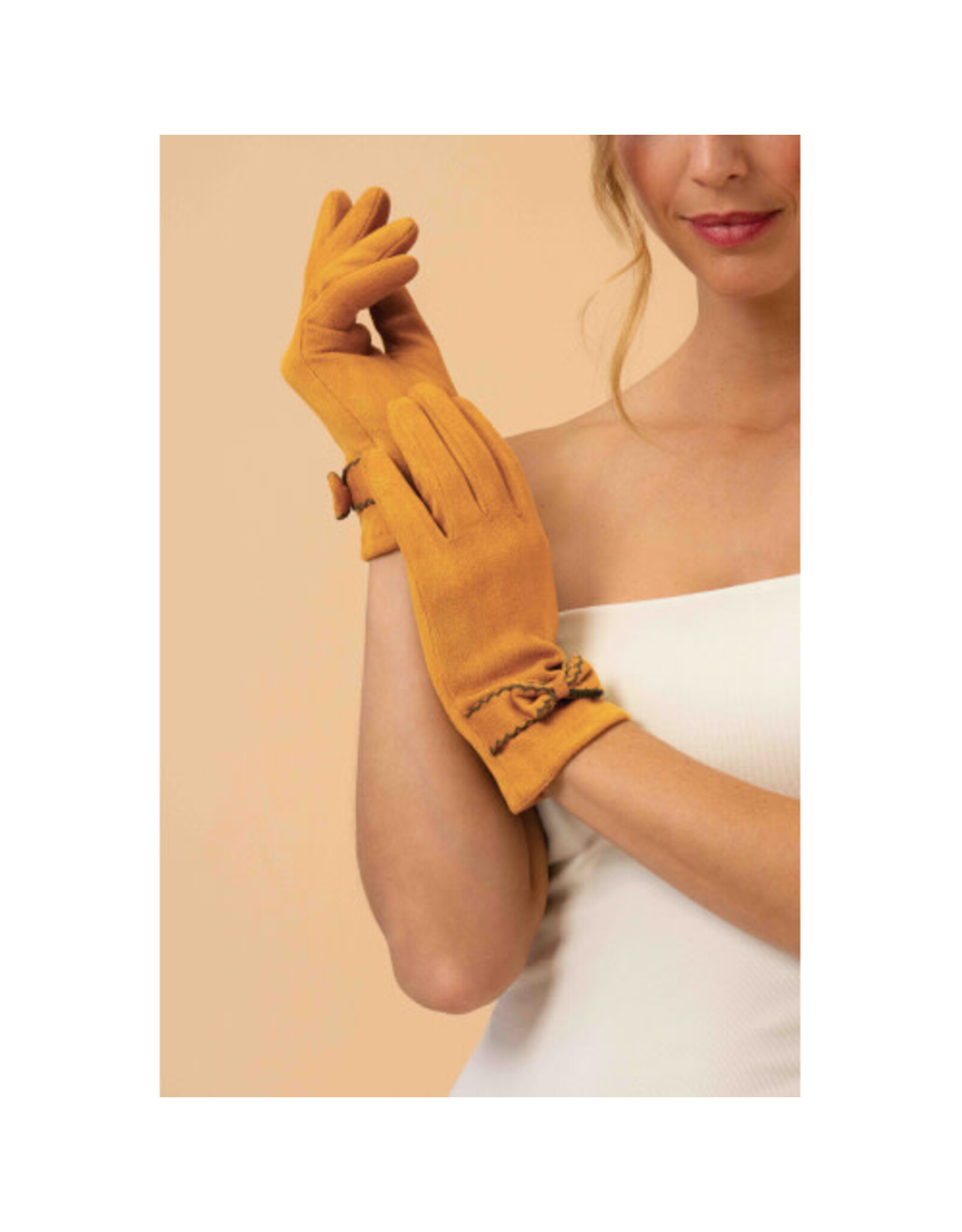 Powder Design Fenella Gloves - Mustard
