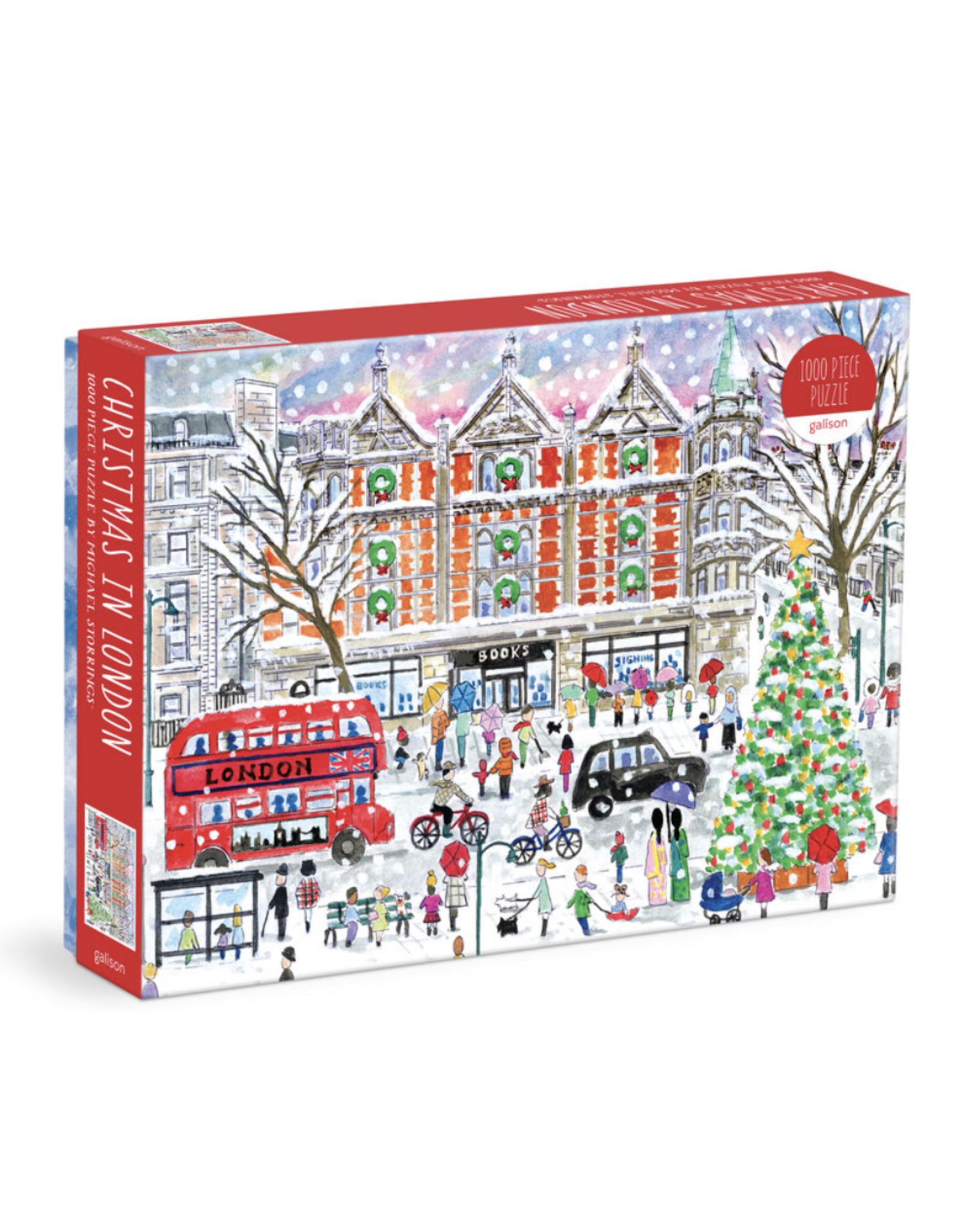 Michael Storrings Christmas in London - 1000 Piece Puzzle