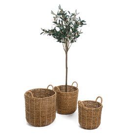 Grass Handled Basket - Medium