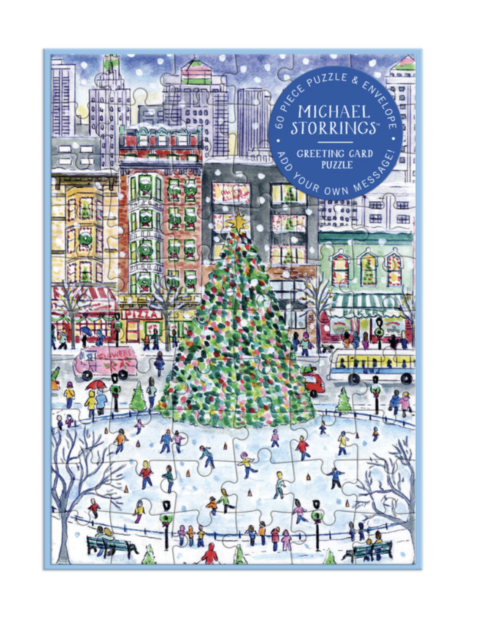 Puzzle Card - Michael Storrings Christmas