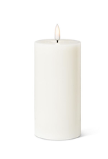 LED Pillar Candle - 3" x 6"