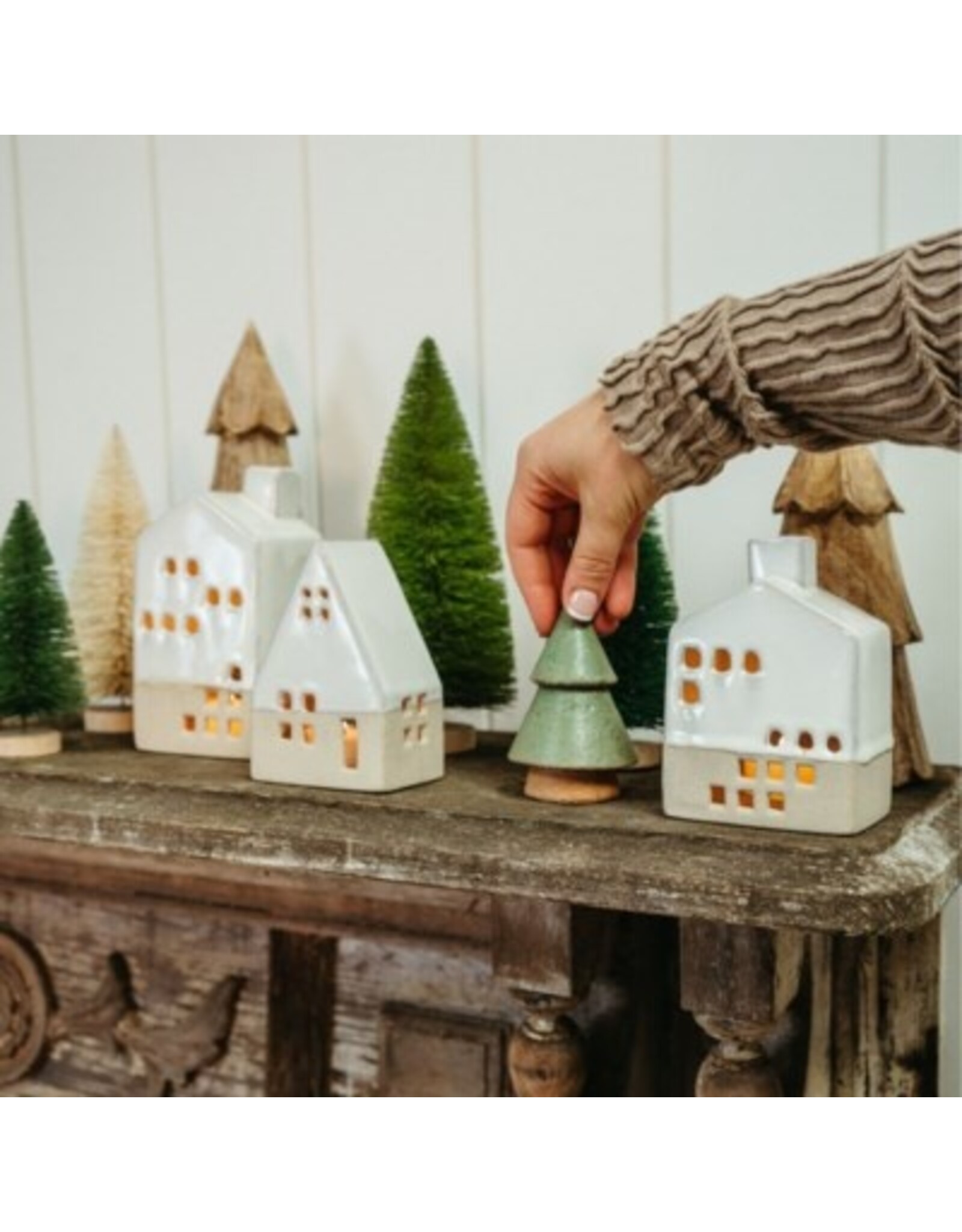 Ceramic Tealight House