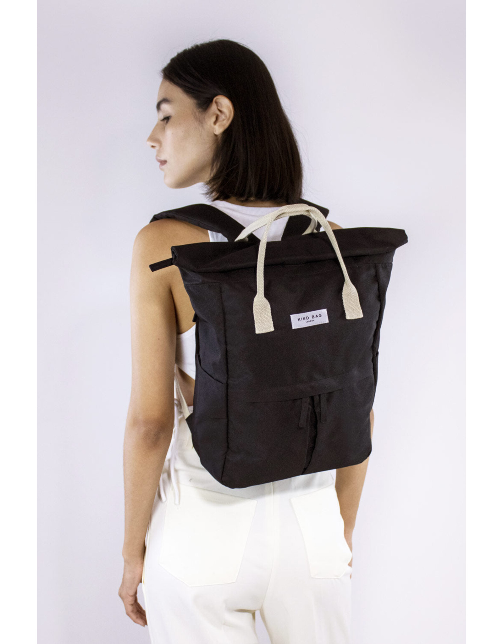 Kind Bag Kind Backpack Med - Pebble Black