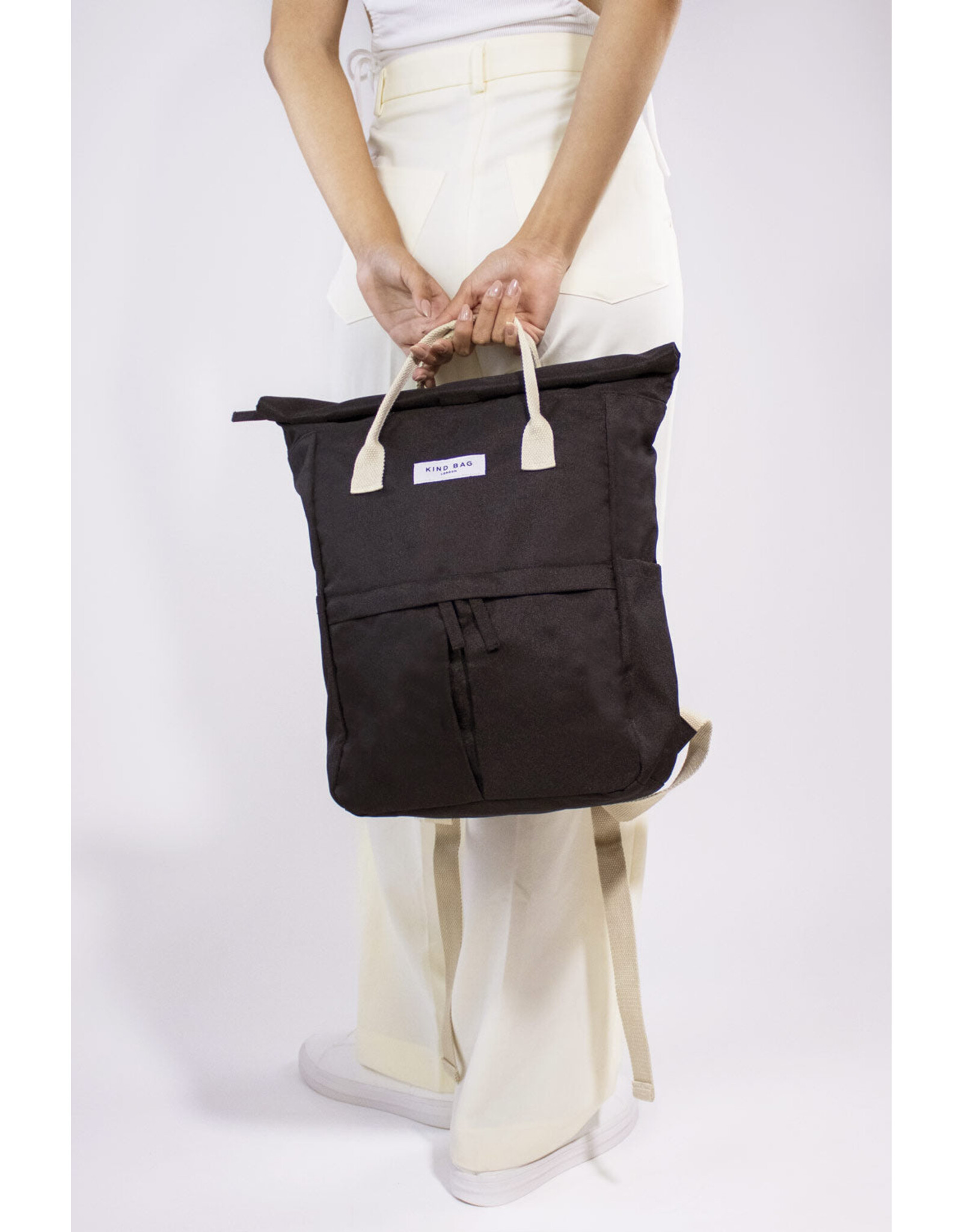 Kind Bag Kind Backpack Med - Pebble Black