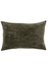 Vera Velvet Pillow - 16" x 24" - Cypress
