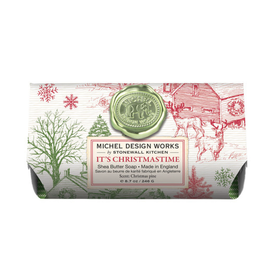 Michel Design It's Christmastime Large Bath Bar