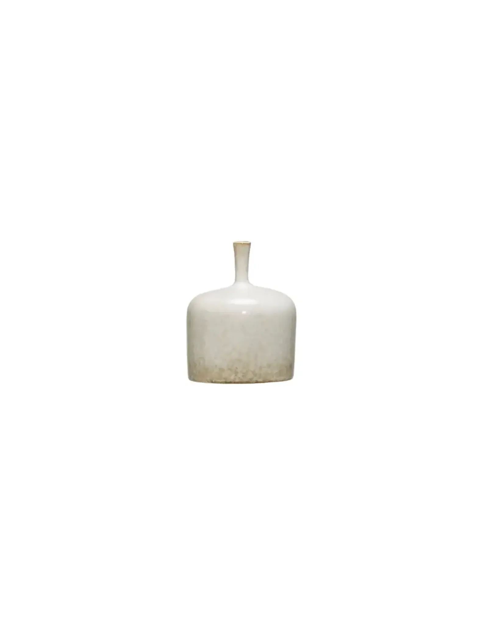Glazed Stoneware Vase - Small