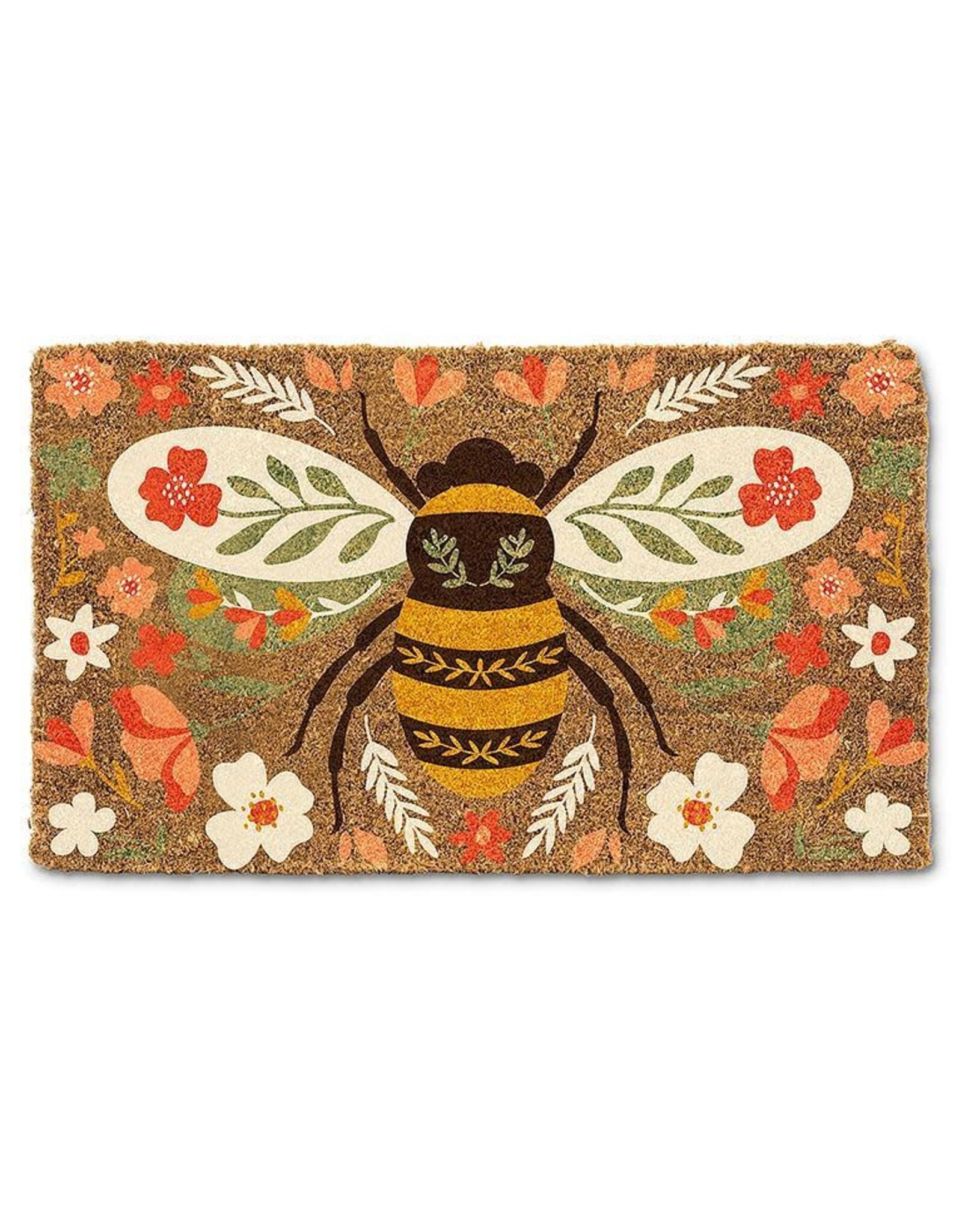 Floral Bee Doormat