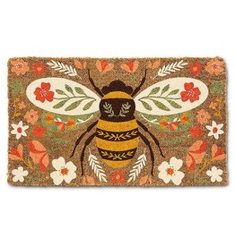 Floral Bee Doormat