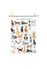 Cat Alphabet Tea Towel