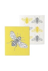 Bees Swedish Dishcloth - Set of 2