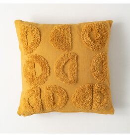 Tufted Pillow - Mustard