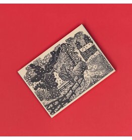Christmas - Snowy Fence Boxed Cards