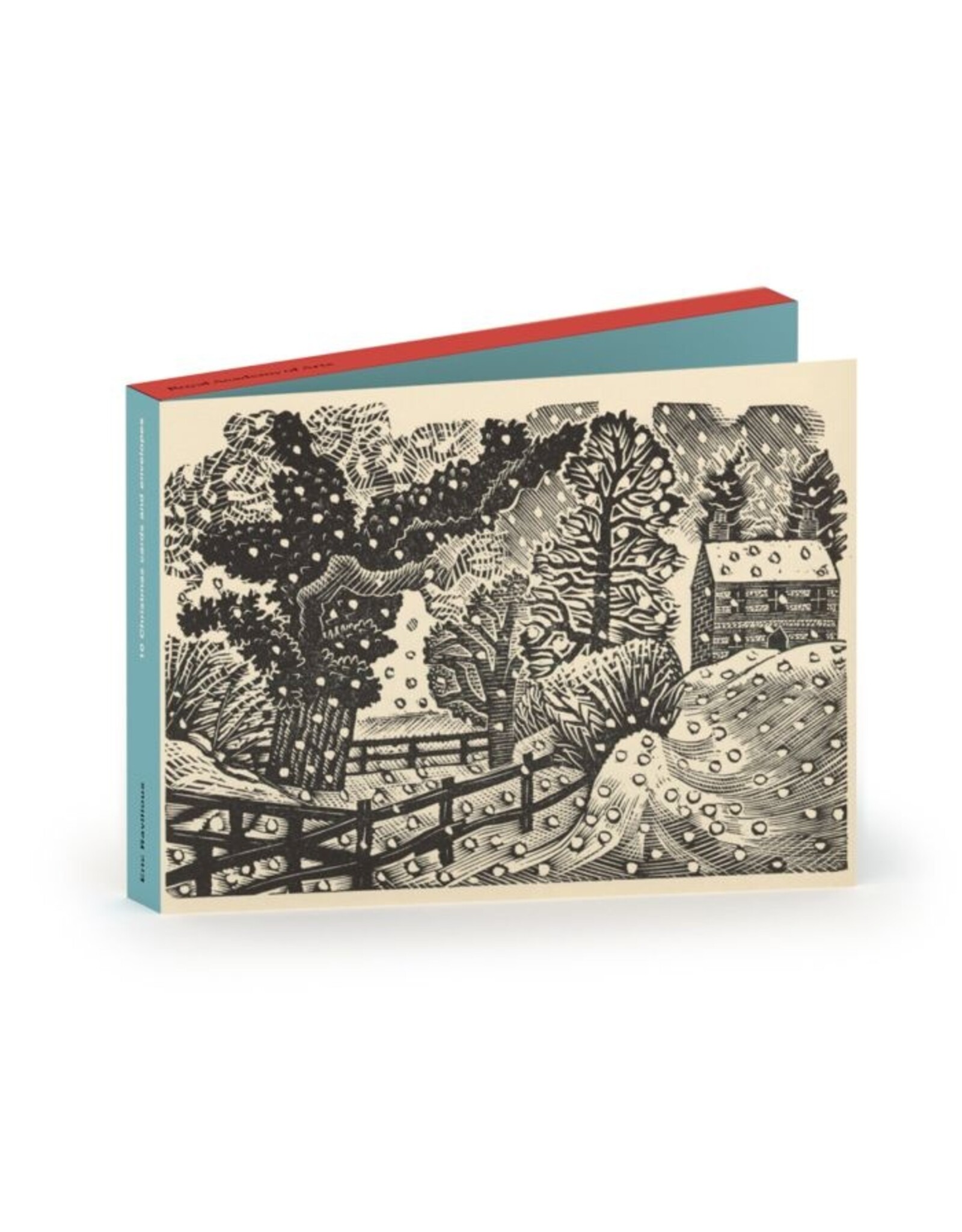 Christmas - Snowy Fence Boxed Cards