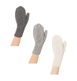Pokoloko Hand-Knit Alpaca Mittens