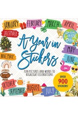 A Year In Stickers Sticker Book