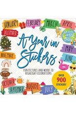 A Year In Stickers Sticker Book