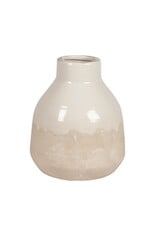 Fat White/Stone Vase