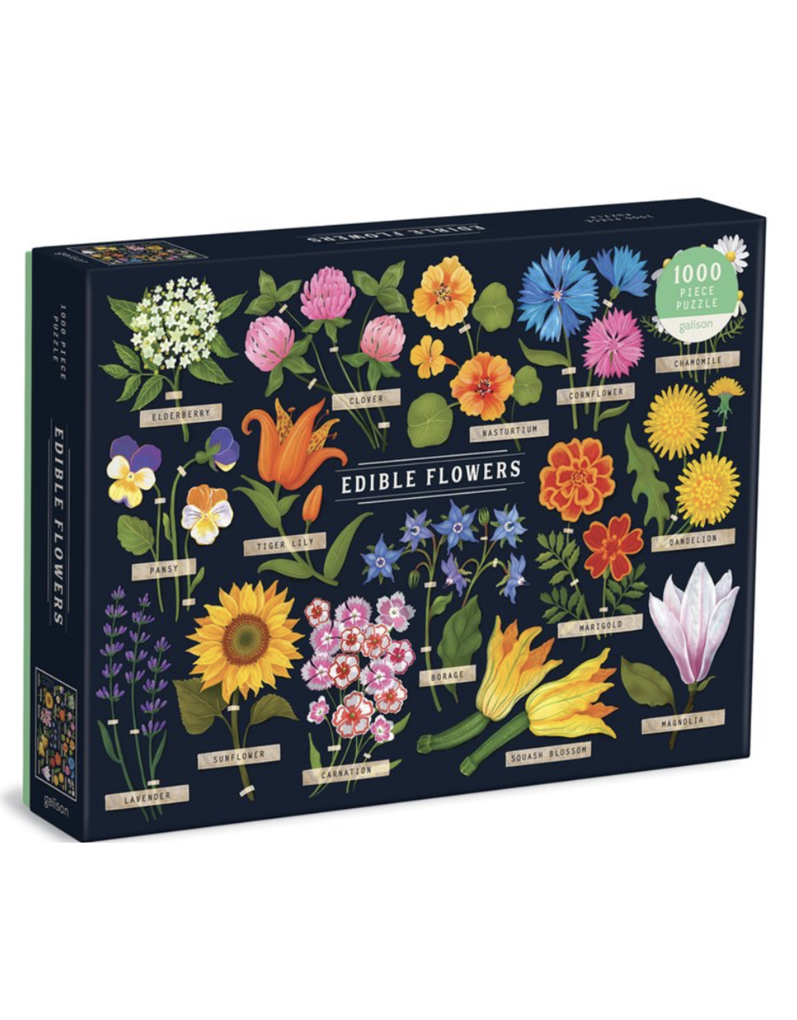 Edible Flowers - 1000 Piece Puzzle