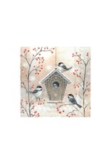 Beautiful Birdhouse - Paper Cocktail Napkin