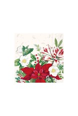 Christmas Florals - Luncheon Napkins
