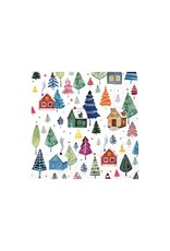 Winter Village - Cocktail Paper Napkin