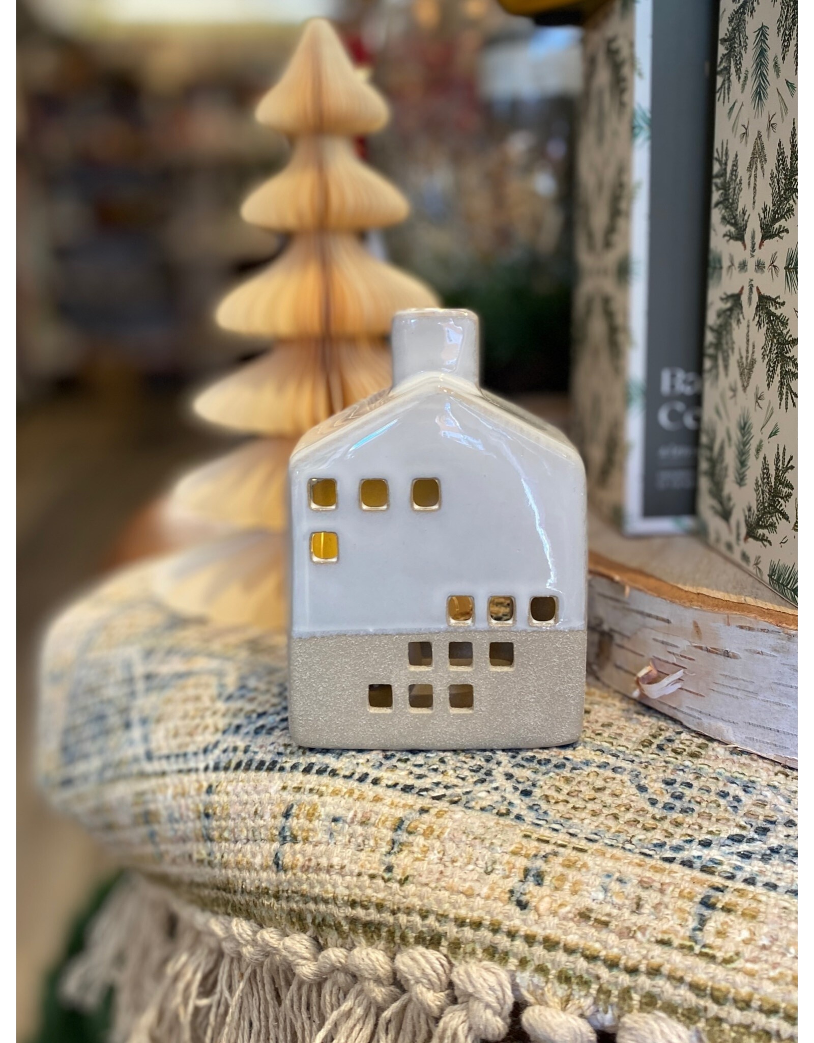 Ceramic Tealight House