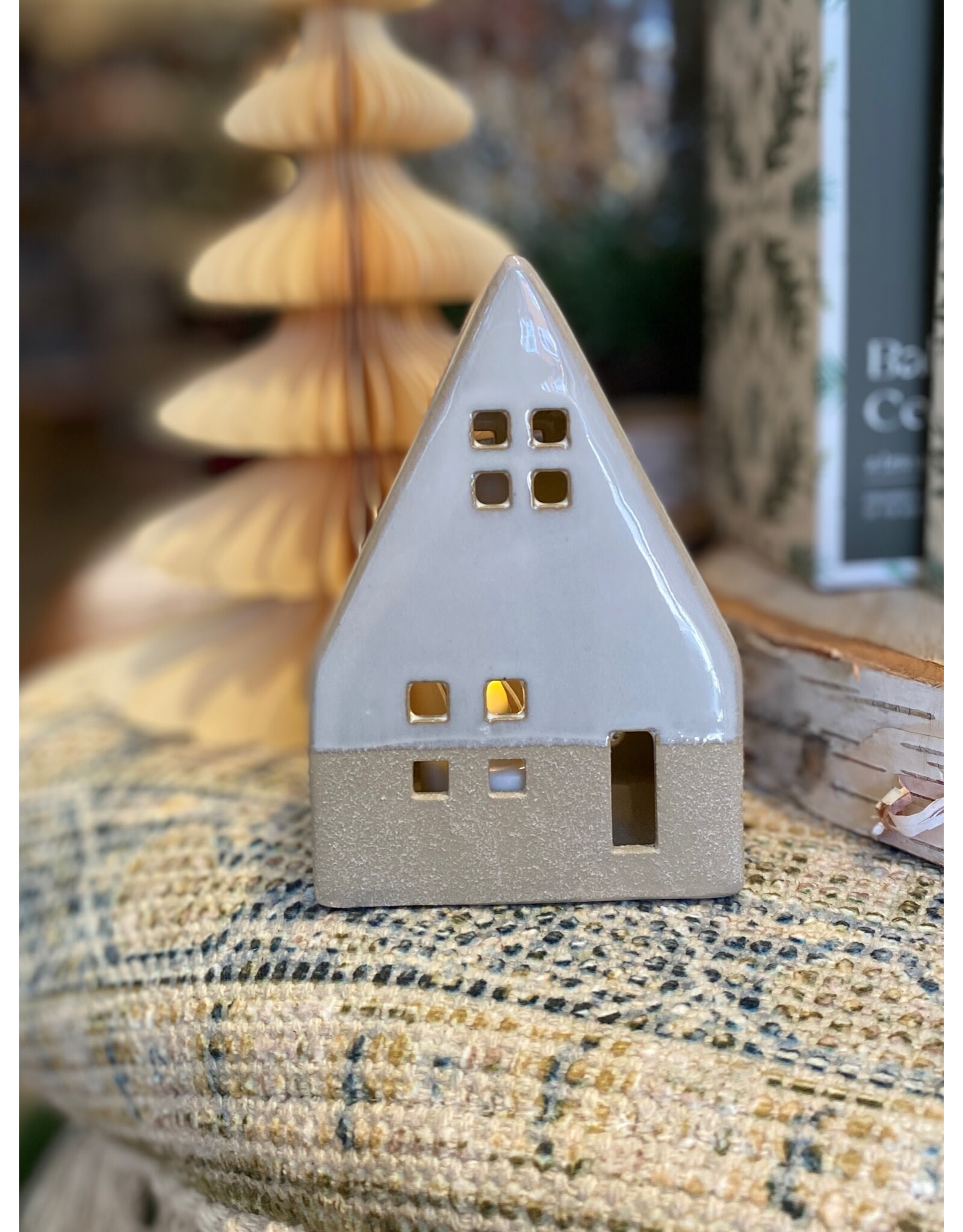 Ceramic Tealight House