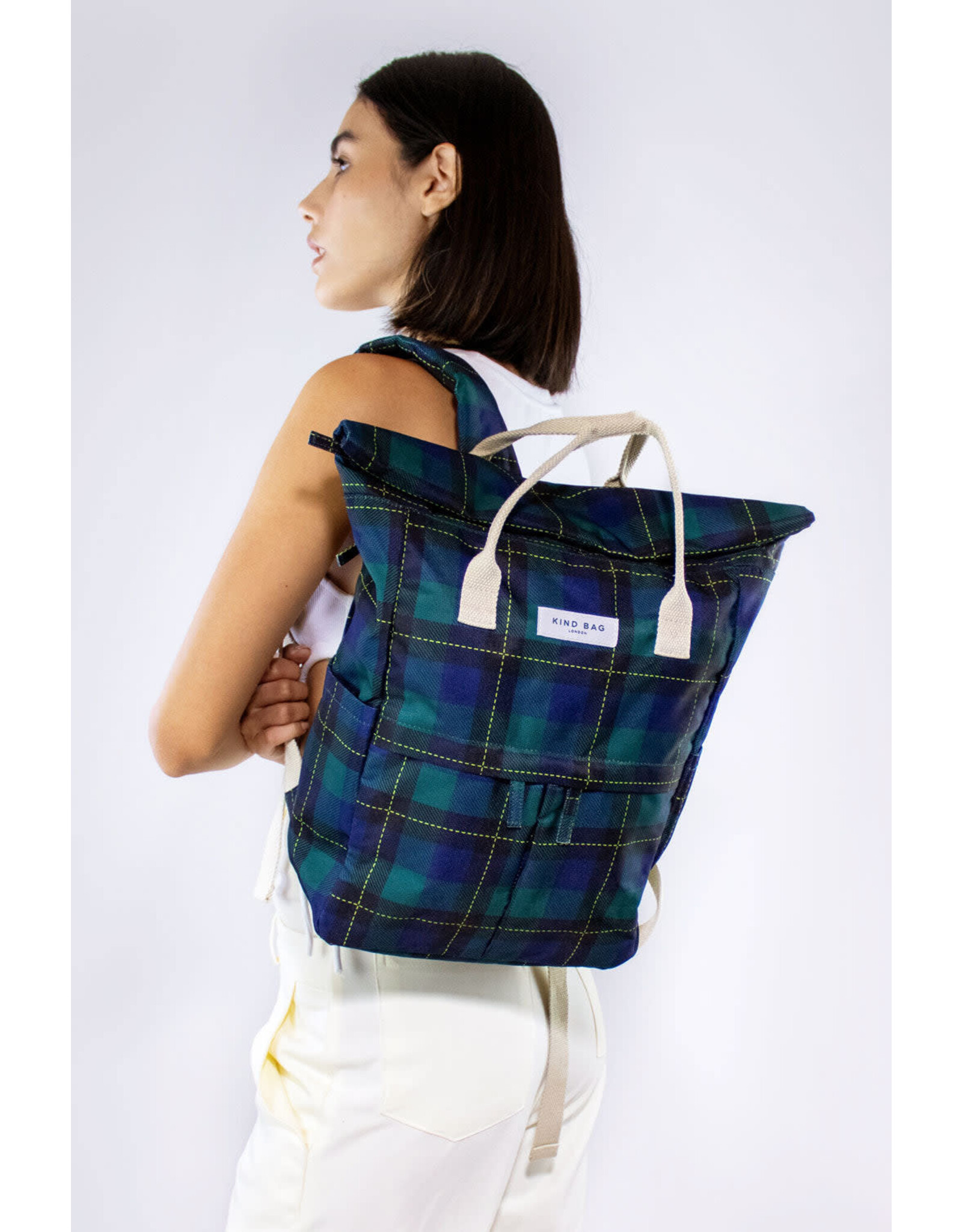 Kind Bag Kind Backpack Med - Tartan