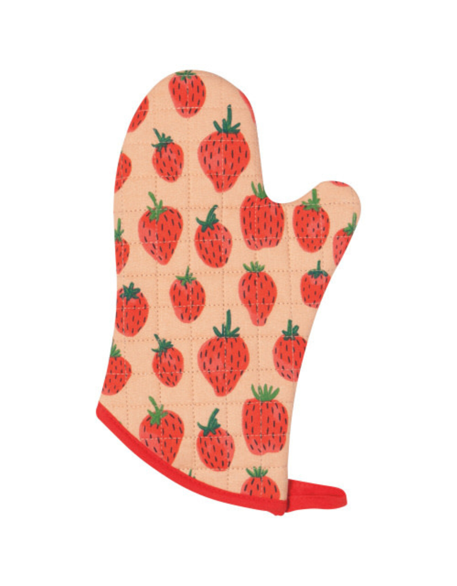 Berry Sweet Quilted Oven Mitts - Set of 2