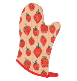Berry Sweet Quilted Oven Mitts - Set of 2