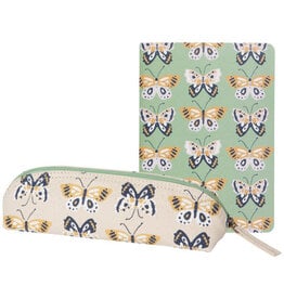 Flutter By Notebook & Pencil Case Set