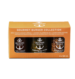 Salt Spring Kitchen Gourmet Burger Collection - 3 x 125ml