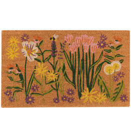 Bees & Blooms Coir Fibre Doormat