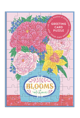 Puzzle Card - Blooms Of Love