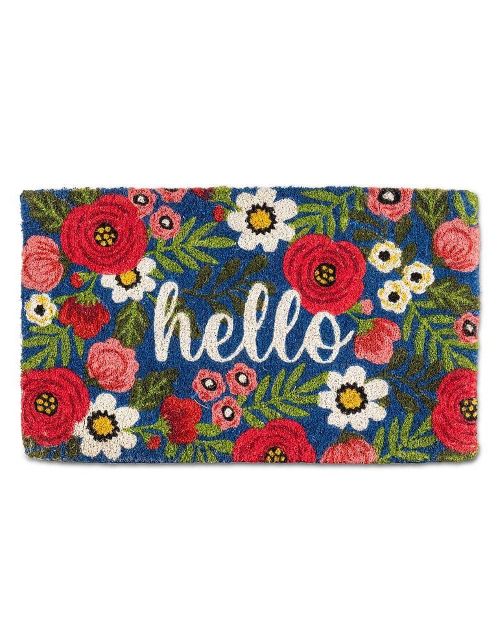 Floral Hello Doormat
