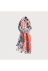 Abstract Turquoise Scarf