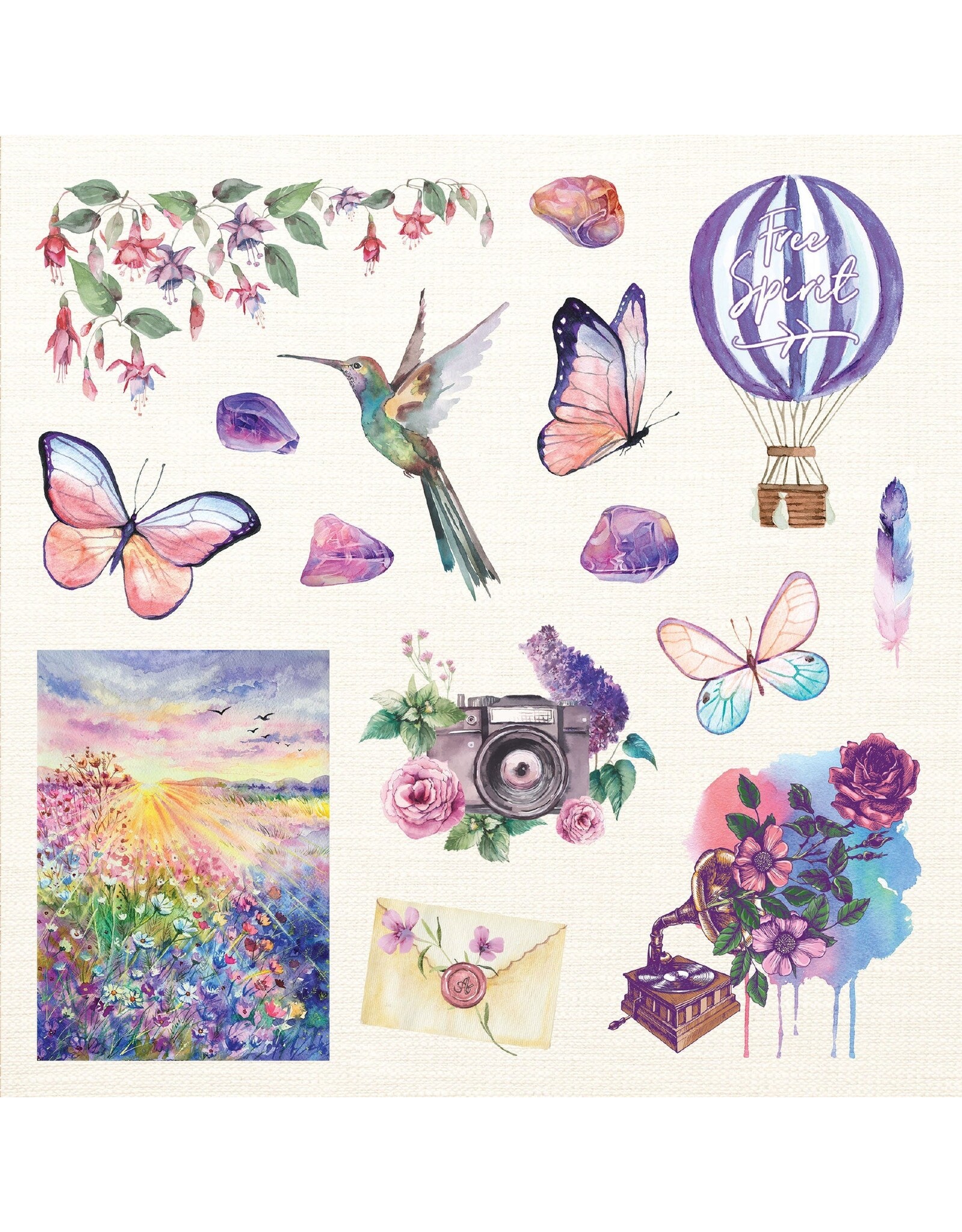 Boho Dreams Sticker Book