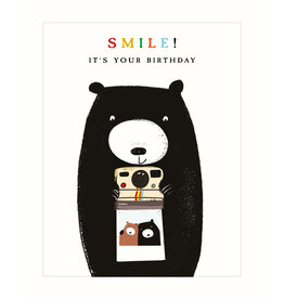 Birthday - Bear with Camera