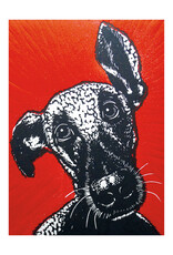 Just Because - Dog with Red