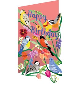 Birthday - Happy Birthday Birds