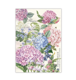 Michel Design Wild Hydrangea Kitchen Towel