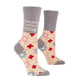 BQ Sassy Socks - Emergency Contact