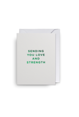 Sympathy Mini Card - Sending You Love & Strength